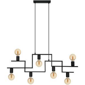 EGLO Hanglamp Fembard van staal, 7-lamps