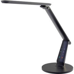 Aluminor LED bureaulamp Zig met bedieningsveld zwart