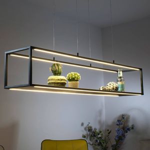 Paul Neuhaus Contura LED hanglamp in zwart
