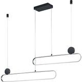 Trio Lighting Grant LED hanglamp, dimbaar, CCT, aluminium