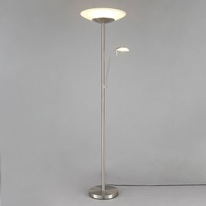 ELC Ioana LED vloerlamp, met leesarm, dimbaar