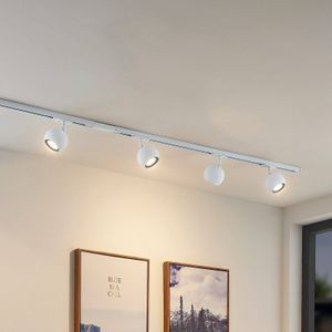Lindby - Linaro - Railsysteem - Wit - GU10 - 4-lamps