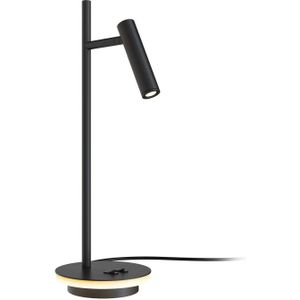 Maytoni Estudo LED tafellamp, zwart Hoogte 45,5 cm metaal