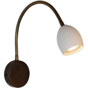 Menzel Provence mat wandlamp met flexibele arm