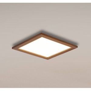 Quitani Aurinor LED paneel, walnoot, 45 cm