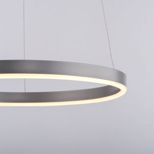 JUST LIGHT. LED hanglamp Ritus, Ø 39,3cm, aluminium