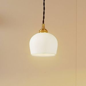 Lindby - Nolane Hanglamp - Wit - Metaal/Keramiek - 150 cm Hoogte
