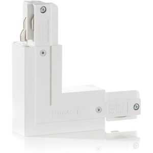 Eutrac L-connector aardedraad Innes, wit