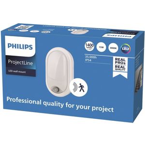 Philips Wall-mounted wandlamp sensor ovaal 4.000K