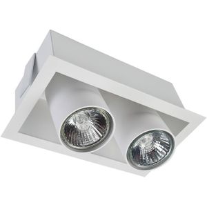 Nowodvorski Lighting Inbouwspot Eye Mod II, 2-lamps, wit