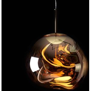 Tom Dixon LED hanglamp Melt Mini, Ø 28 cm, goud