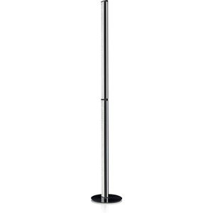 Slamp LED vloerlamp Modula lineair, geplooid, zwart