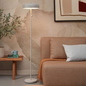 it's about RoMi Vloerlamp Porto - Grijs - Ø30cm - Modern - Staande lamp voor Woonkamer - Slaapkamer