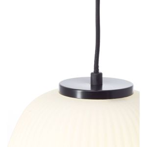 Brilliant Kaizen hanglamp, Ø 25 cm, opaal, glas