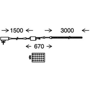 Briloner Voor buiten - LED strip Ora met afstandsbediening