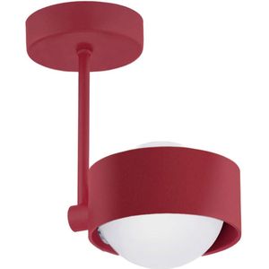 Argon Plafondlamp Mado, 1-lamp, rood