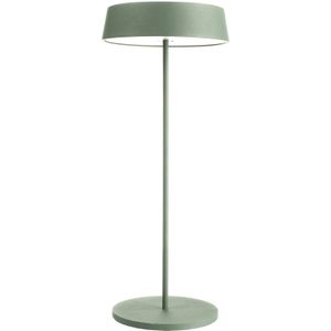 Deko-Light LED tafellamp Miram met accu, dimbaar, groen