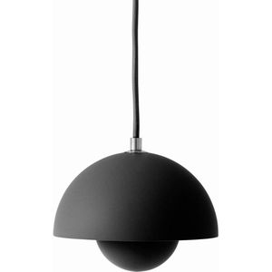 &Tradition hanglamp Flowerpot VP10, Ø 16cm, zwart mat