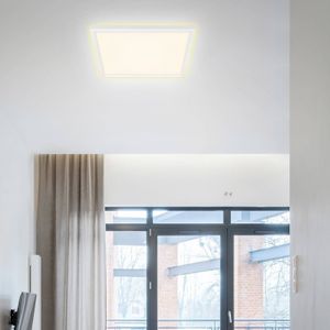 Briloner LED plafondlamp 7364, 42 x 42 cm, wit