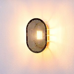 DESIGN BY US Night Rider buitenwandlamp, messing, gelakt
