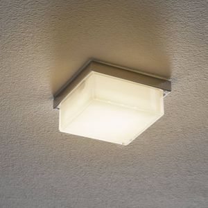 Helestra Cosi LED plafondlamp chroom 11x11 cm