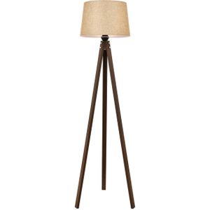 Avonni Vloerlamp LM-65214-1E met houten driepootsframe