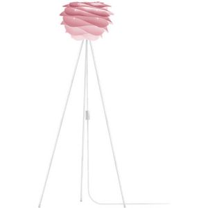 UMAGE Carmina Mini vloerlamp roze/tripod wit