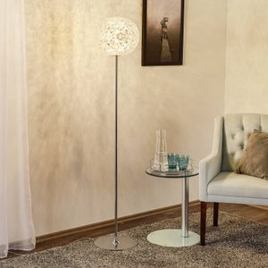 Kartell Planet LED vloerlamp, kristalhelder