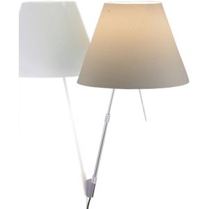 Luceplan Costanza wandlamp D13a, alu/mistwit