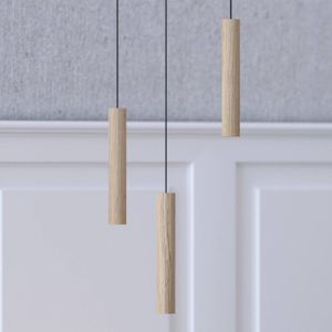 UMAGE Chimes Tall LED hanglamp eiken licht