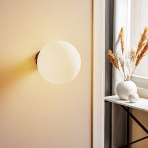 ALDEX Wandlamp Ball, wandhouder zwart