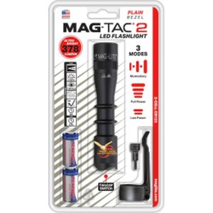 Maglite LED zaklamp Mag-Tac II, 2 Cell CR123, zwart