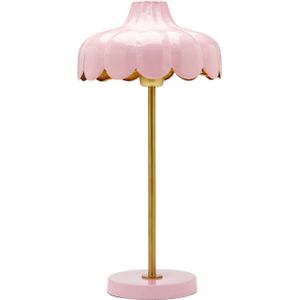 PR Home Wells tafellamp roze/goud