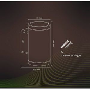 Calex Slimme Buiten Downlight, CCT, RGB