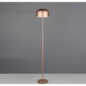 Reality Leuchten LED vloerlamp Jeff, coffee, dimbaar, hoogte 147 cm