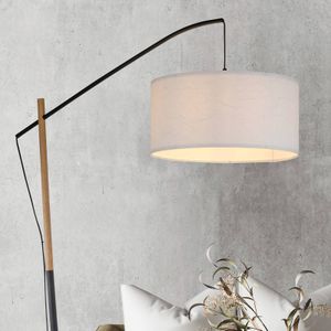 JUST LIGHT. Green Sofie vloerlamp met papieren kap