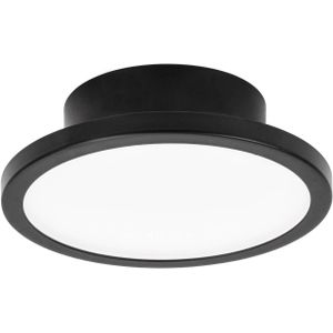 LightMe LED plafondlamp Aqua Ø 14,7cm zwart