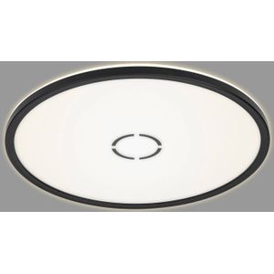 Briloner Free LED plafondlamp, Ø 42 cm, zwart