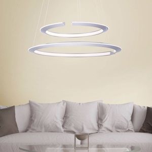 Paul Neuhaus LED hanglamp Alessa met twee LED Ring