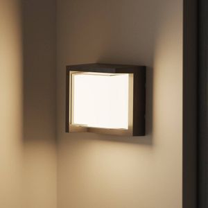 Forlight LED wandlamp Creu, lengte 17 cm, zwart