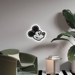 YellowPop Disney vintage Mickey wandlamp