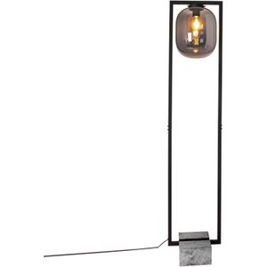 By Rydéns Dixton vloerlamp 150 cm met rookglas