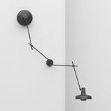 GRUPA Arigato wandlamp 2-lamps 90cm zwart