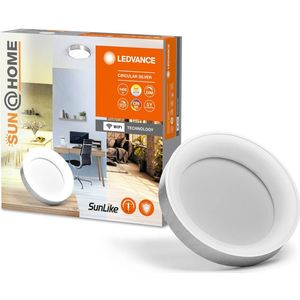 LEDVANCE SMART+ LEDVANCE SUN@Home Circulaire LED plafondlamp zilver