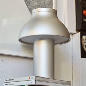 HAY PC tafellamp aluminium, aluminium, hoogte 33 cm