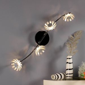 Eco-Light LED wandlamp Bloom 4-lamps zilver