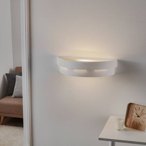 SOLLUX LIGHTING Wandlamp Tavern van keramiek, up/down, wit