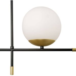 Maytoni Nostalgia hanglamp 2-lamps van glas