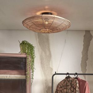 GOOD & MOJO Tanami plafondlamp, Ø 55 cm, naturel