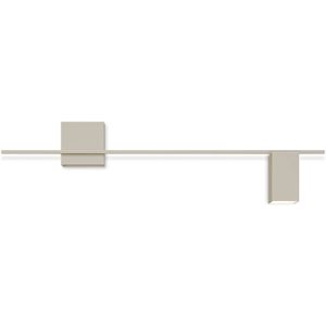 Vibia Structural 2610 LED wandlamp, lichtgrijs